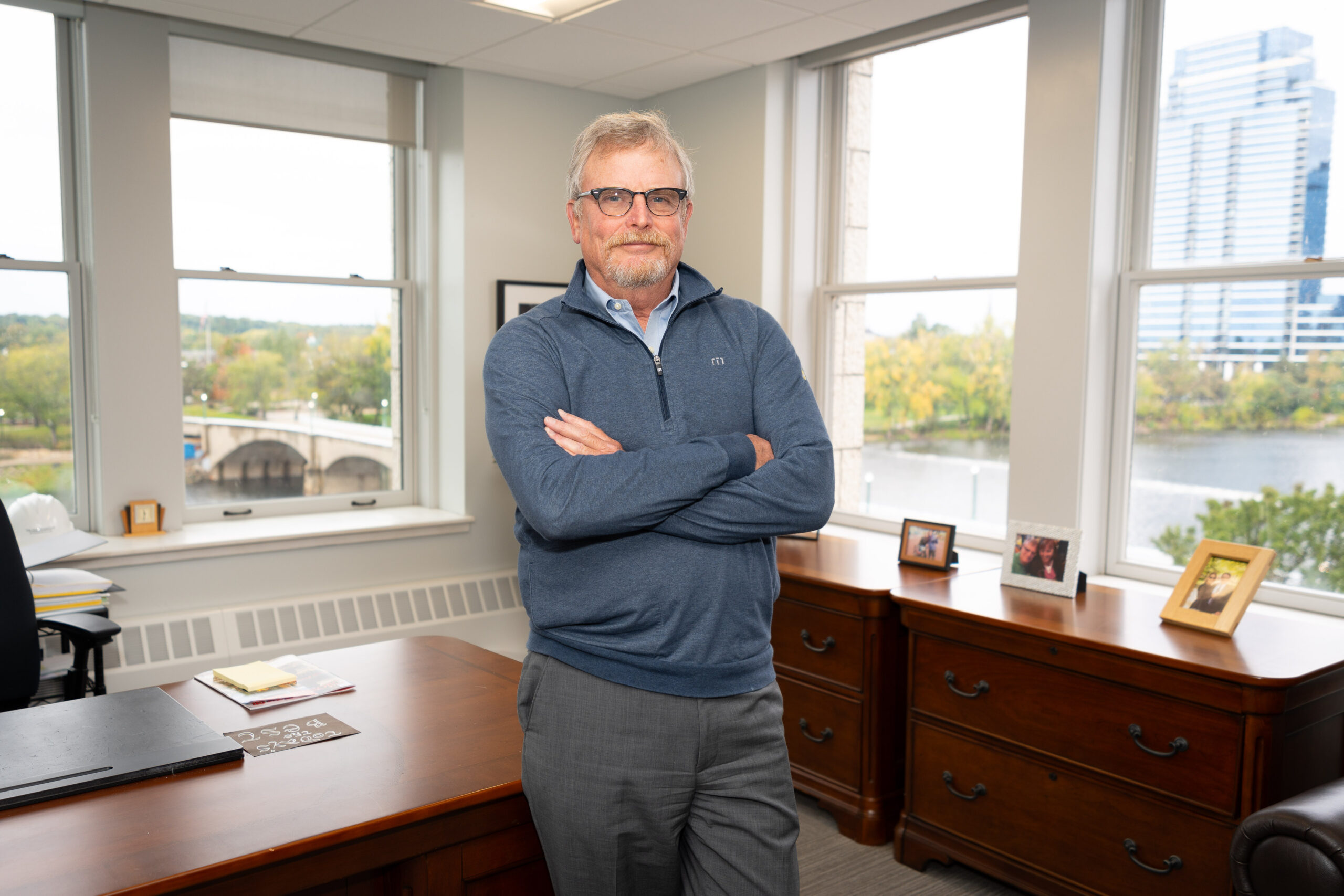 Hilger Hammon co-founder Steve Hilger in office