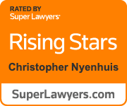 Chris Nyenhuis - Super Lawyers badge