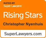 Chris Nyenhuis - Super Lawyers badge Chris Nyenhuis - Super Lawyers badge